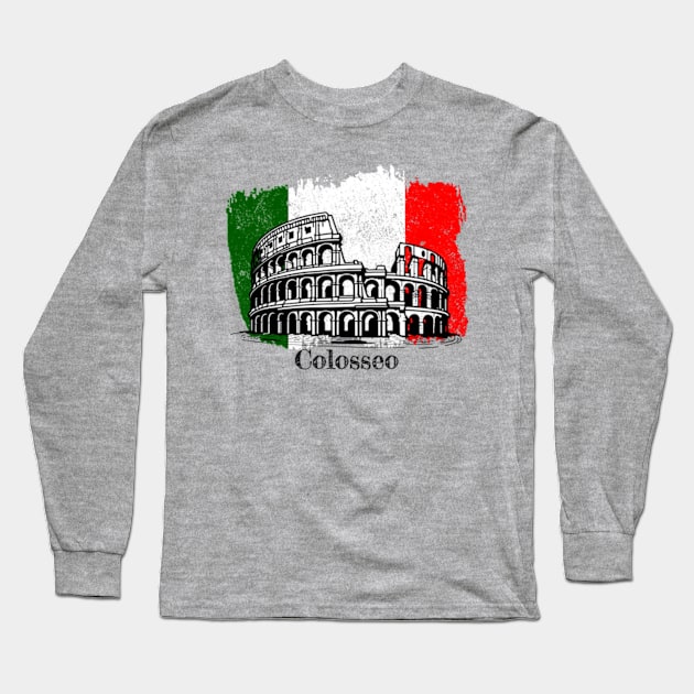 Colosseo Long Sleeve T-Shirt by Worldengine